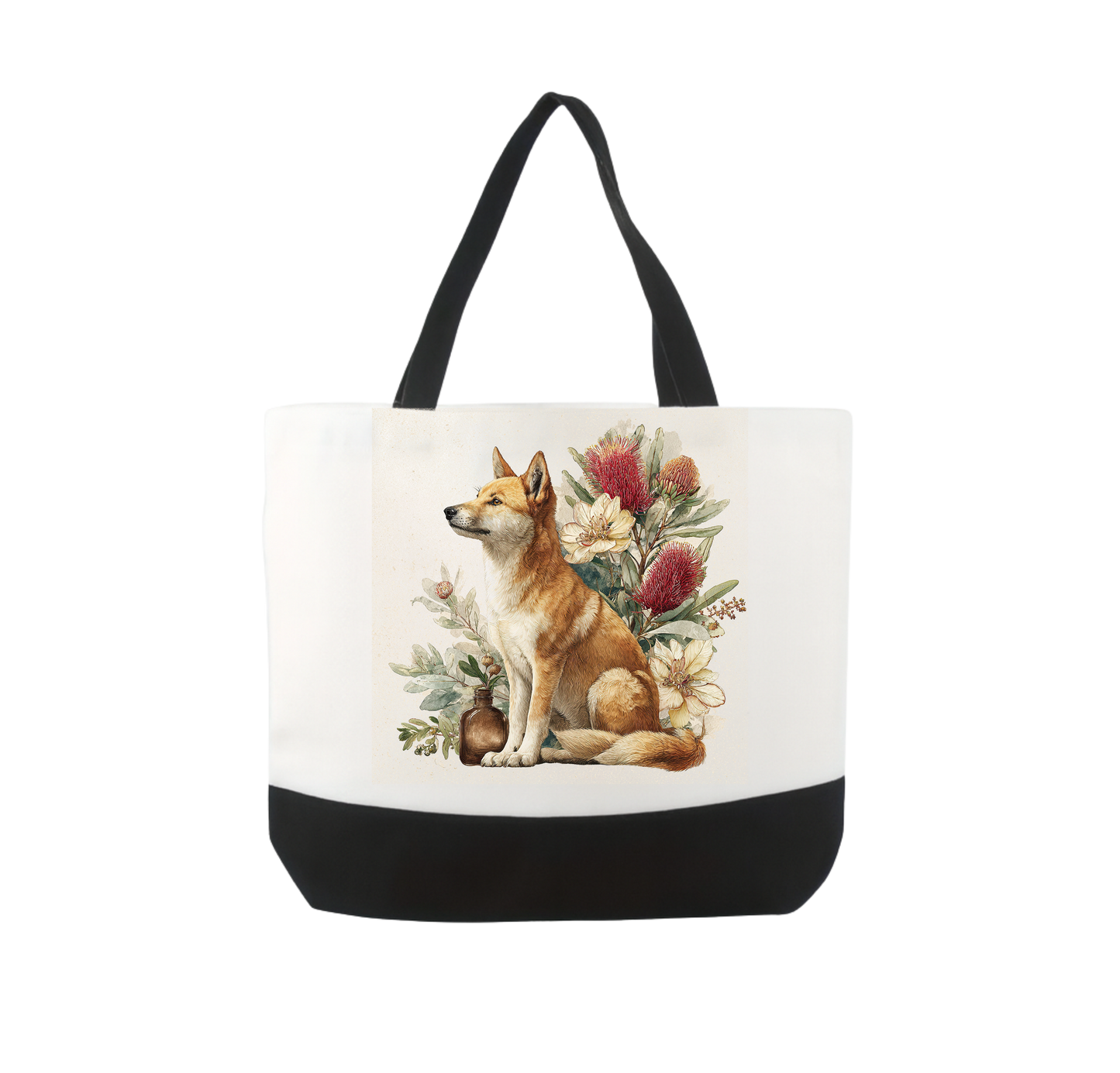 Wild Bloom Dingo Tote Bag