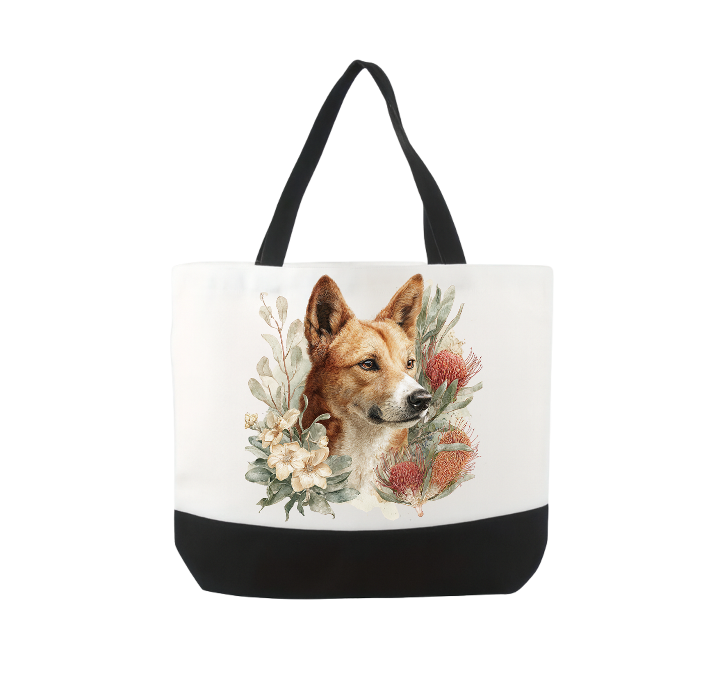 Wild Bloom Dingo Tote Bag