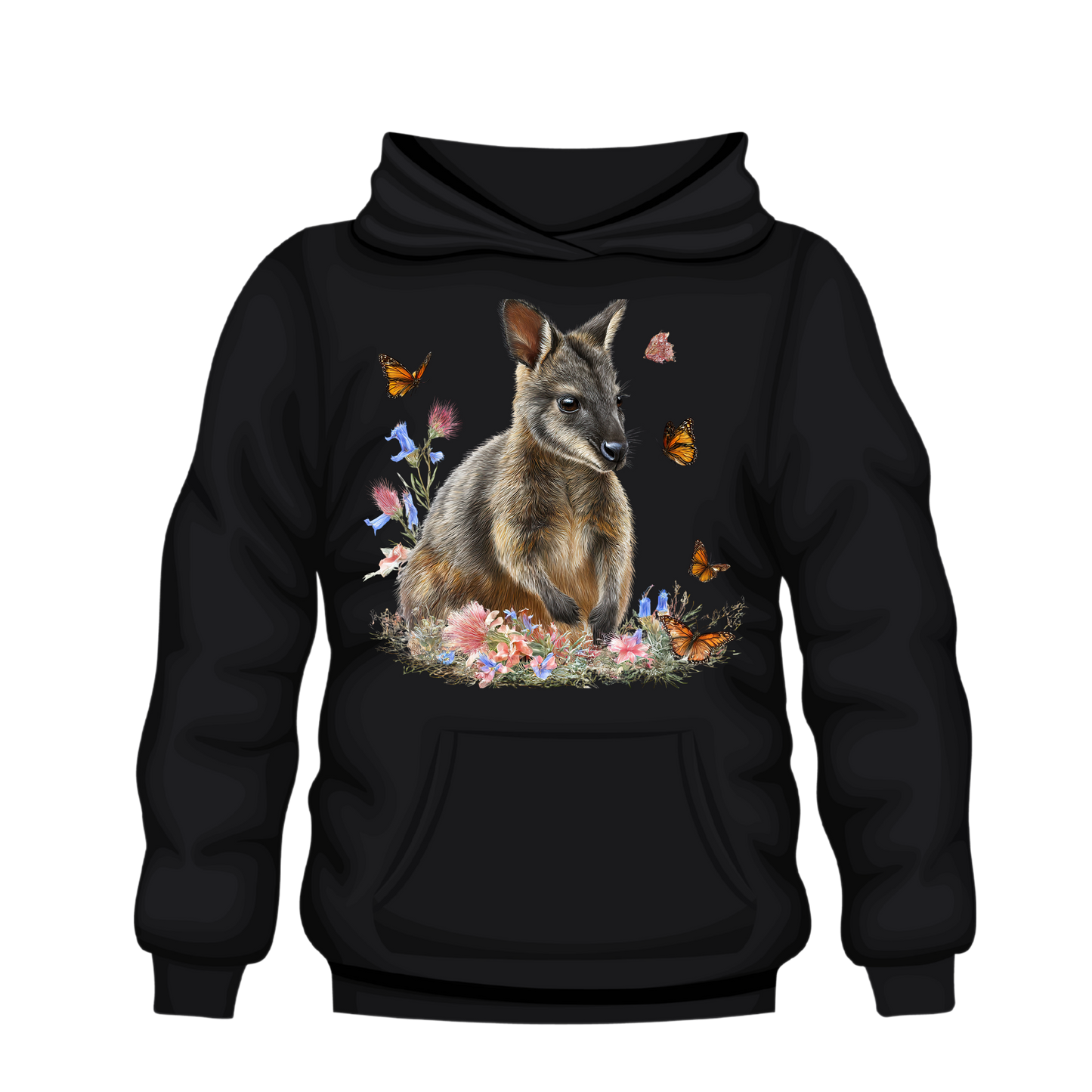 Wild hearts & Wings Hoodie