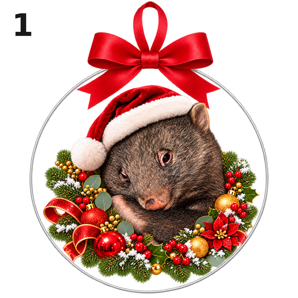 *NEW* 2D Flat Christmas Baubles 2026