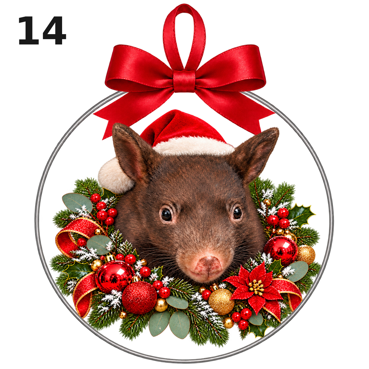 *NEW* 2D Flat Christmas Baubles 2026