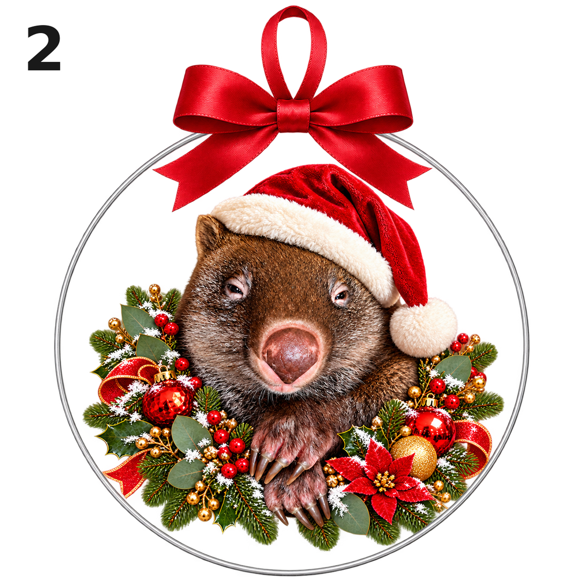 *NEW* 2D Flat Christmas Baubles 2026
