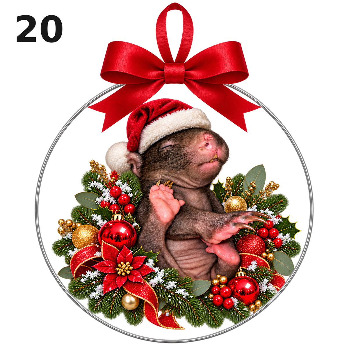 *NEW* 2D Flat Christmas Baubles 2026