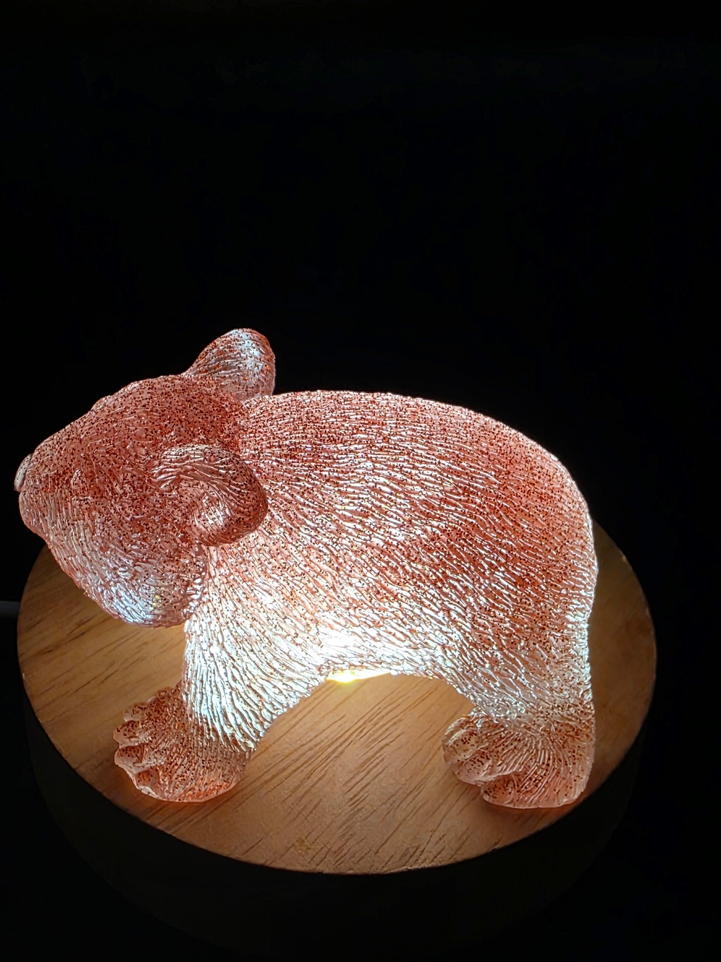 🐾 Resin Wombats – Single or Night-Light Combo 🐾