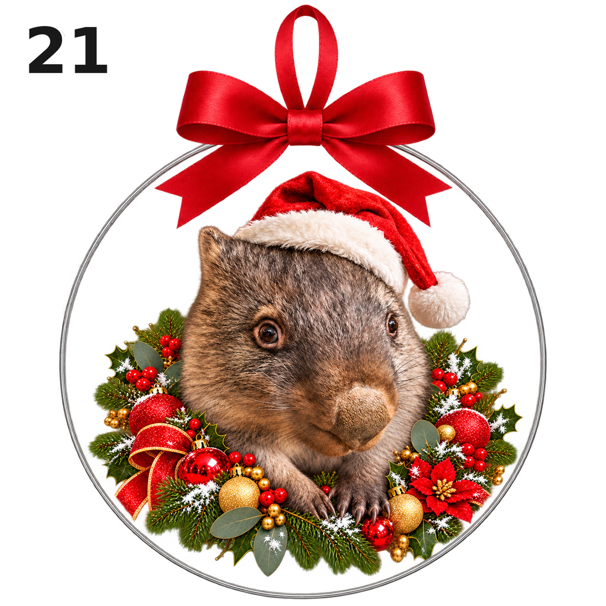 *NEW* 2D Flat Christmas Baubles 2026