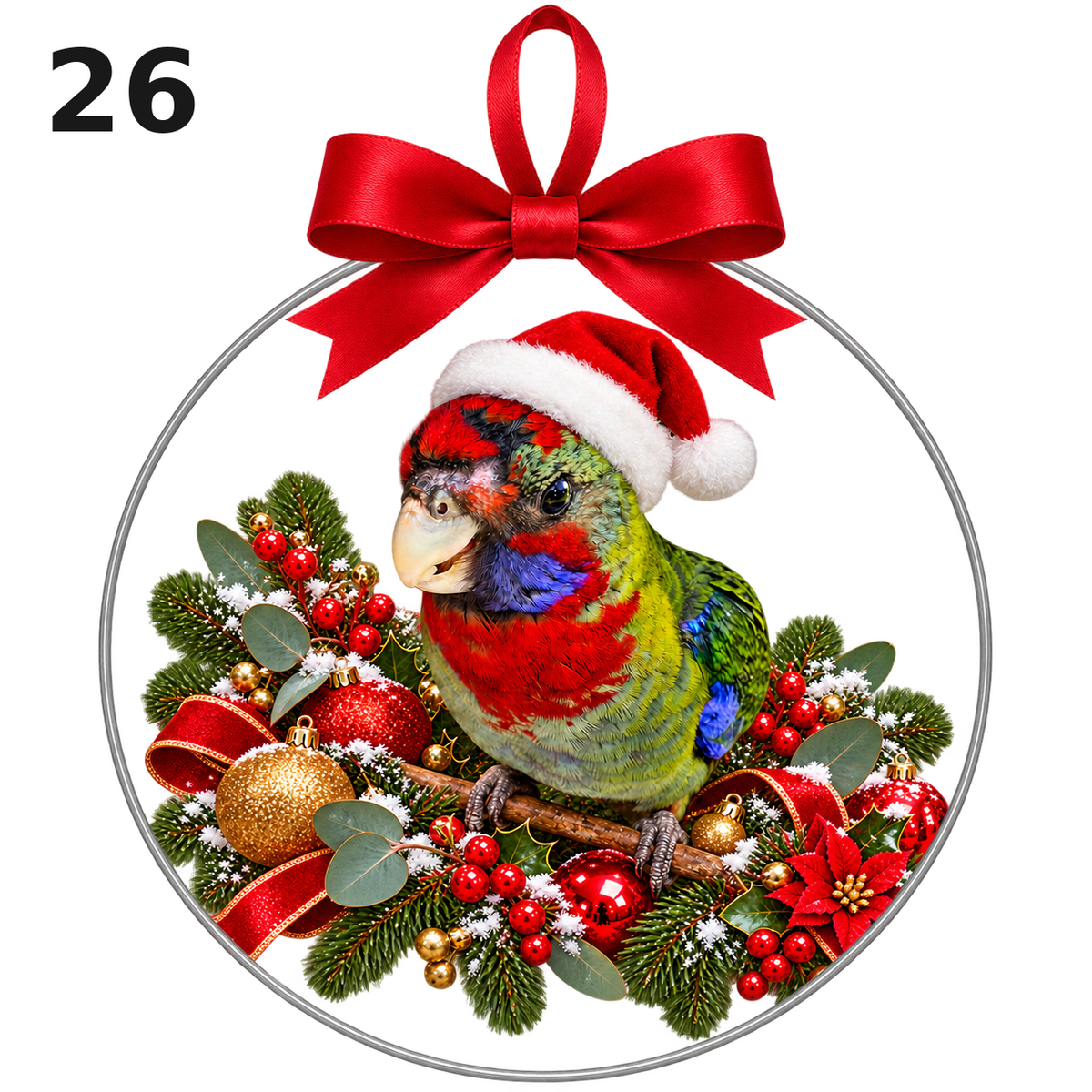 *NEW* 2D Flat Christmas Baubles 2026