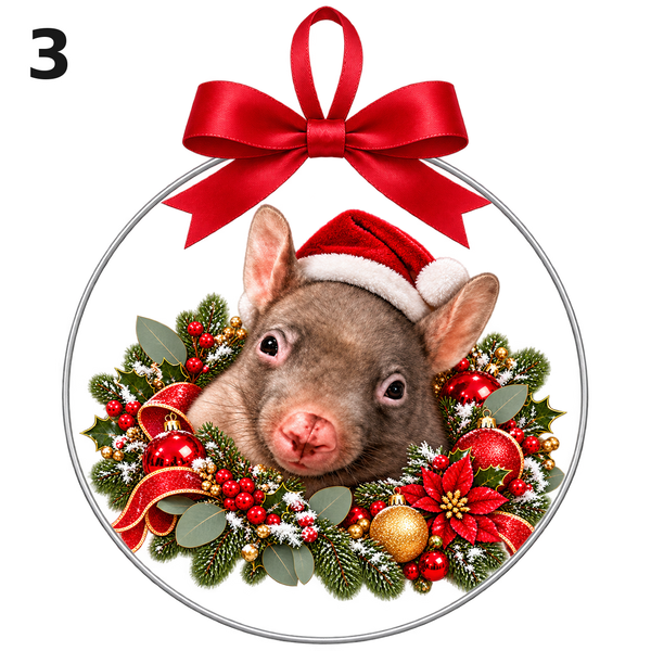 *NEW* 2D Flat Christmas Baubles 2026