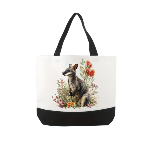 Bushland Blossom Tote Bag