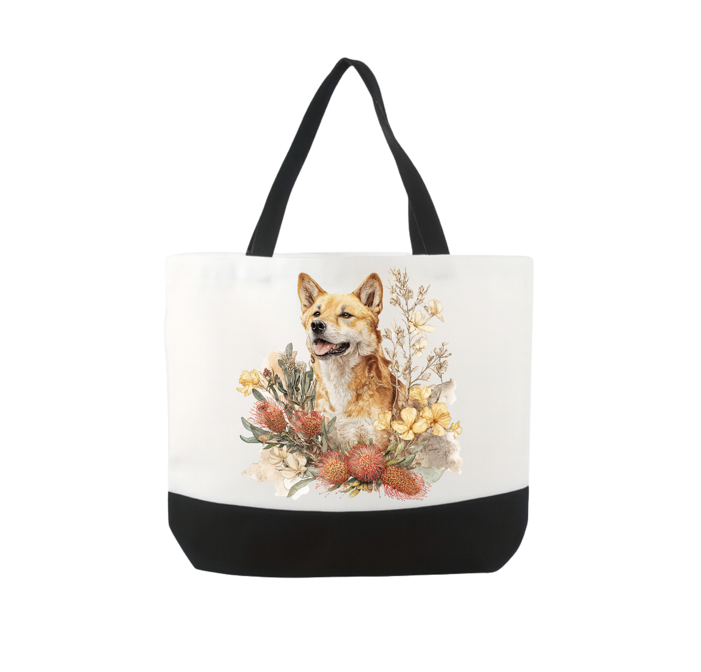 Wild Bloom Dingo Tote Bag