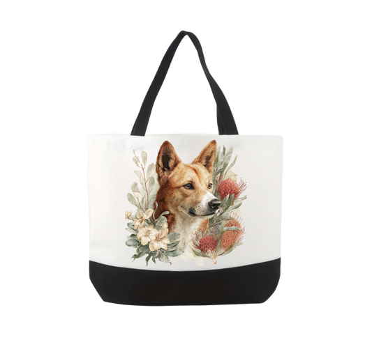 Wild Bloom Dingo Tote Bag