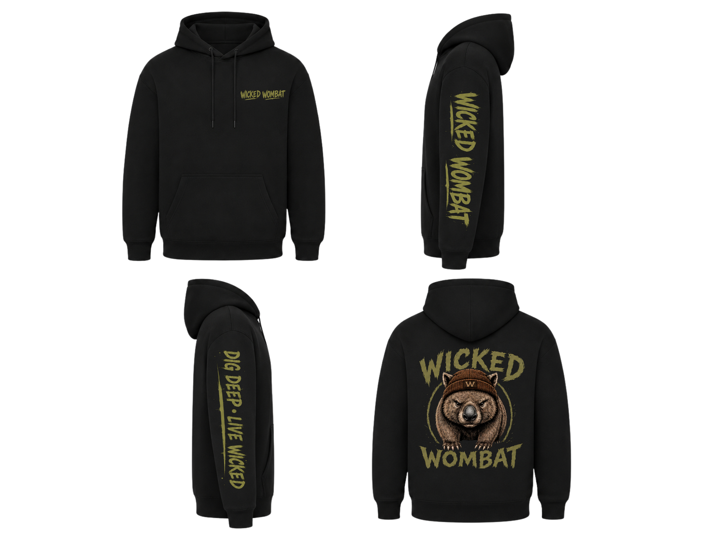 Wicked Wombat Hoodie