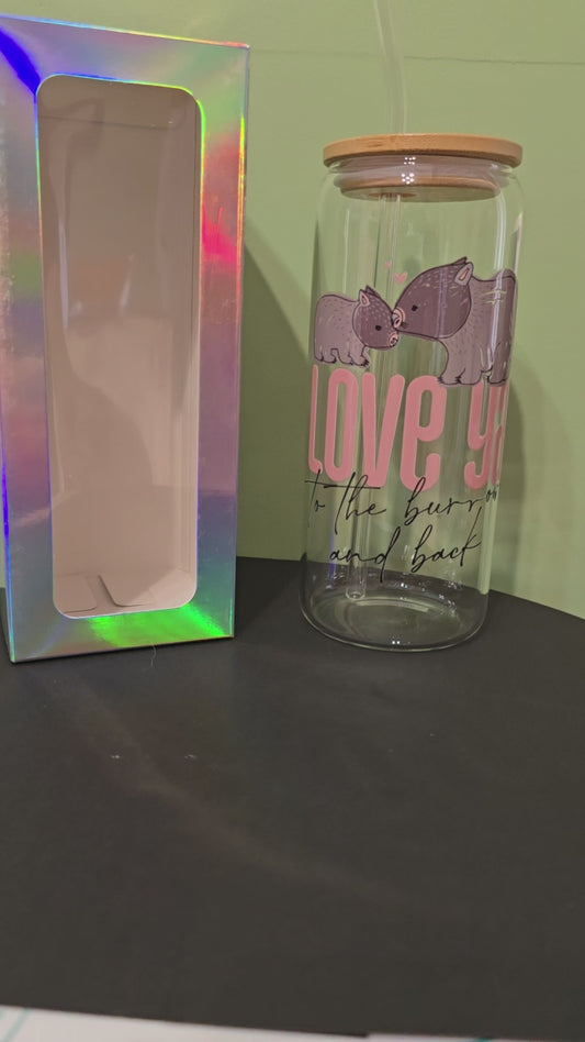 16oz Glass Tumbler